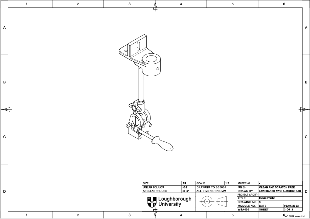 CAD Carriage Design and Assembly